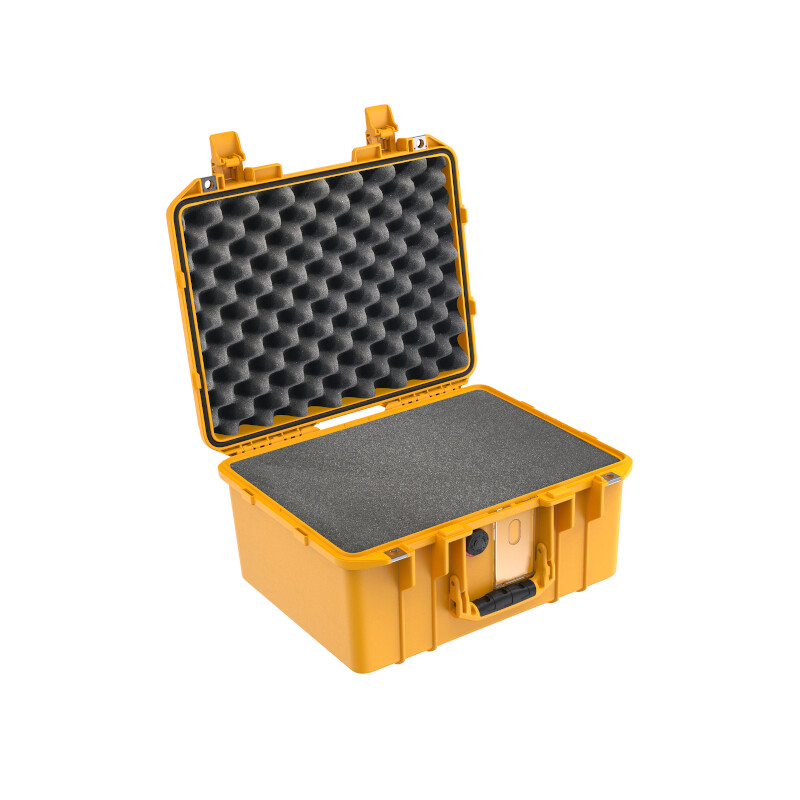 Peli Air 1507 med skum, gul