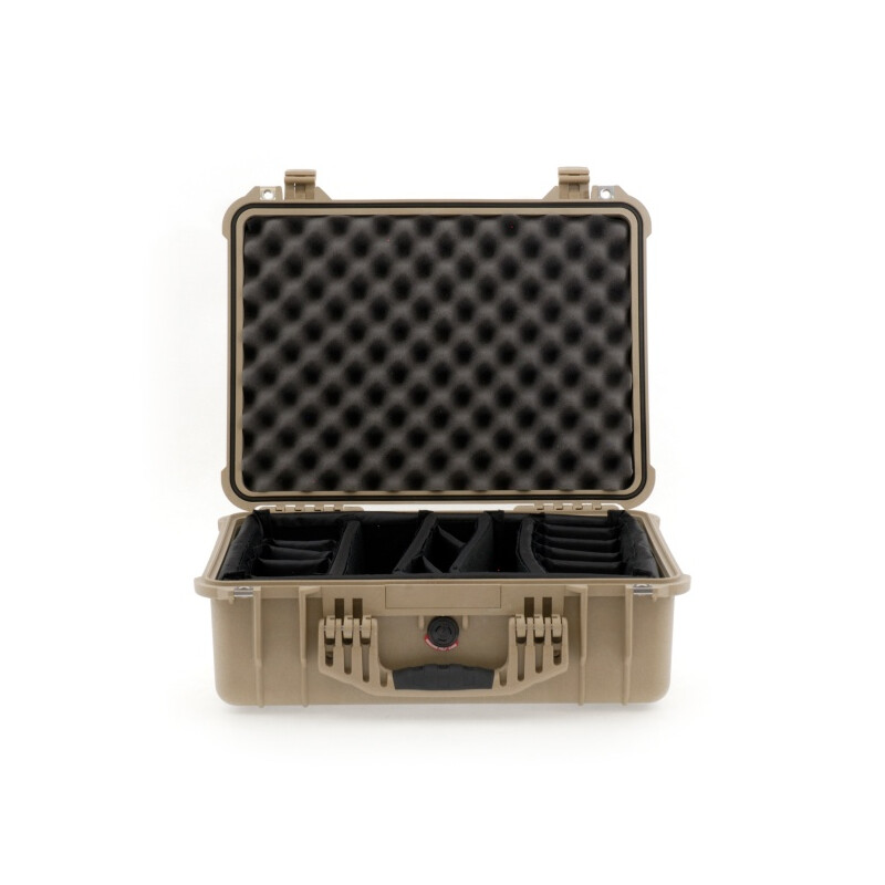 Peli Case 1520 con sistema divisor, Desert Tan (Arena)