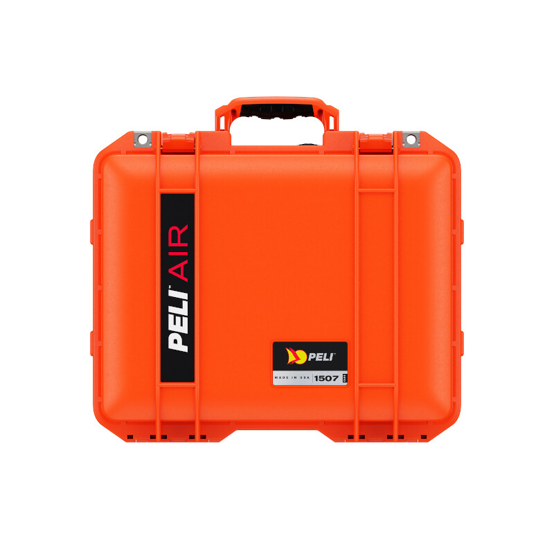 Peli Air 1507 med ruminddelingssystem, orange