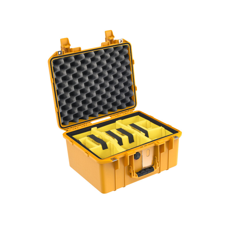 Peli Air 1507 med ruminddelingssystem, gul