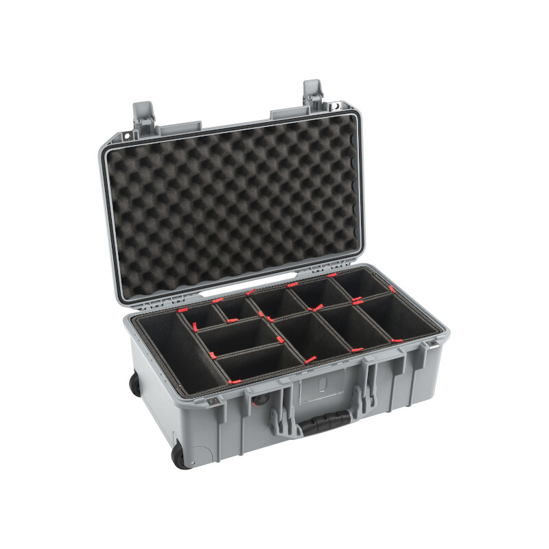 Peli Air 1535 Trolley mit TrekPak System, silber