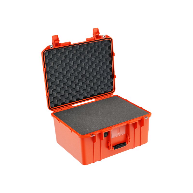 Peli Air 1557 con schiuma, arancione