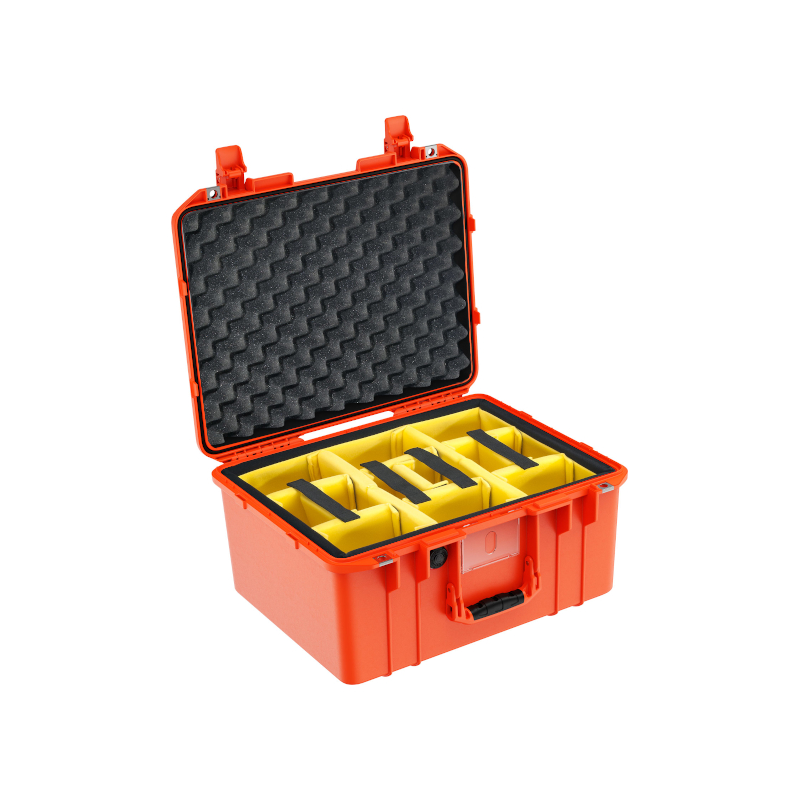 Peli Air 1557 med ruminddelingssystem, orange