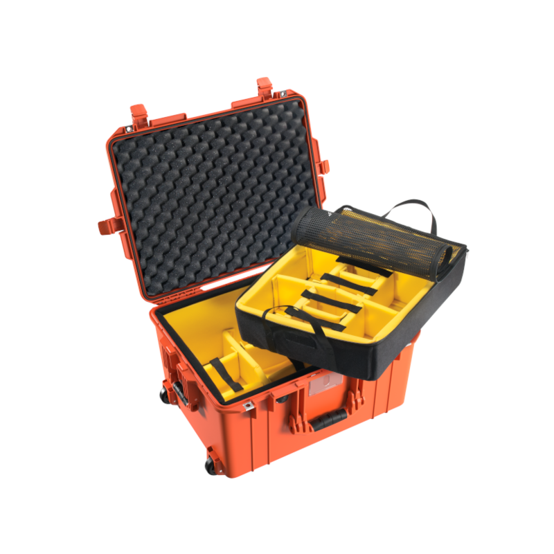 Peli Air 1607 Trolley met opbergsysteem, oranje