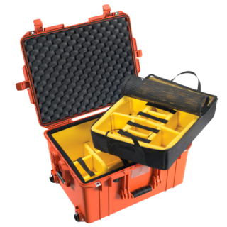 Peli Air 1607 Trolley met opbergsysteem, oranje