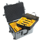 Peli Air 1607 Trolley with divider system, silver