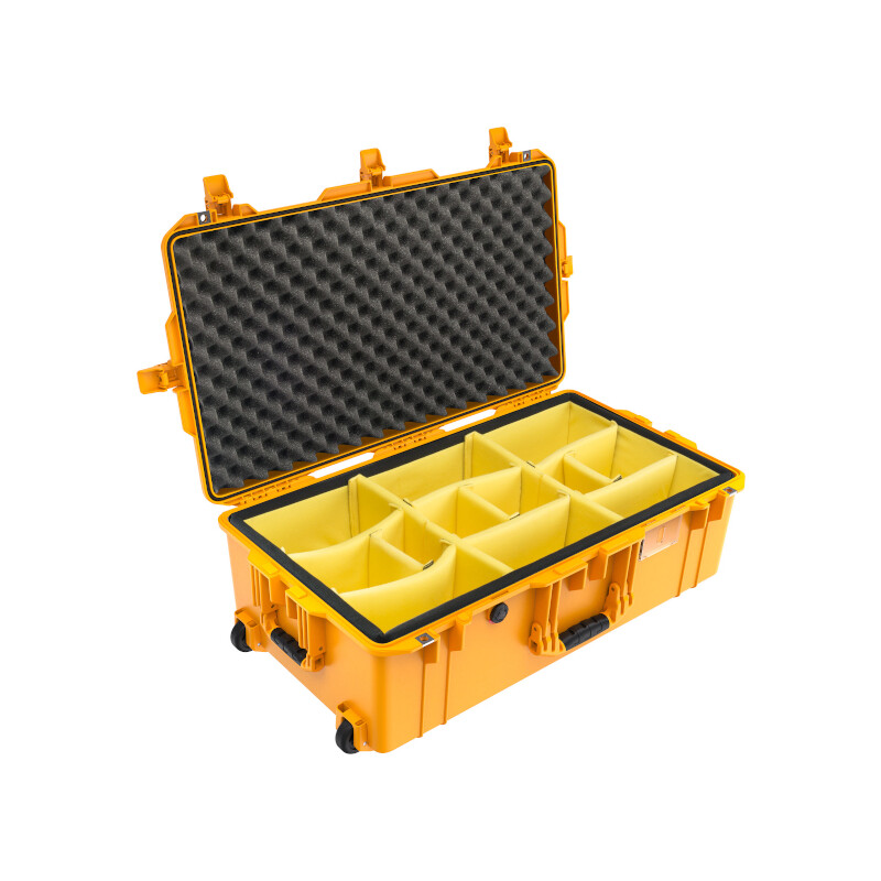 Peli Air 1615 Trolley med opdelingssystem, gul
