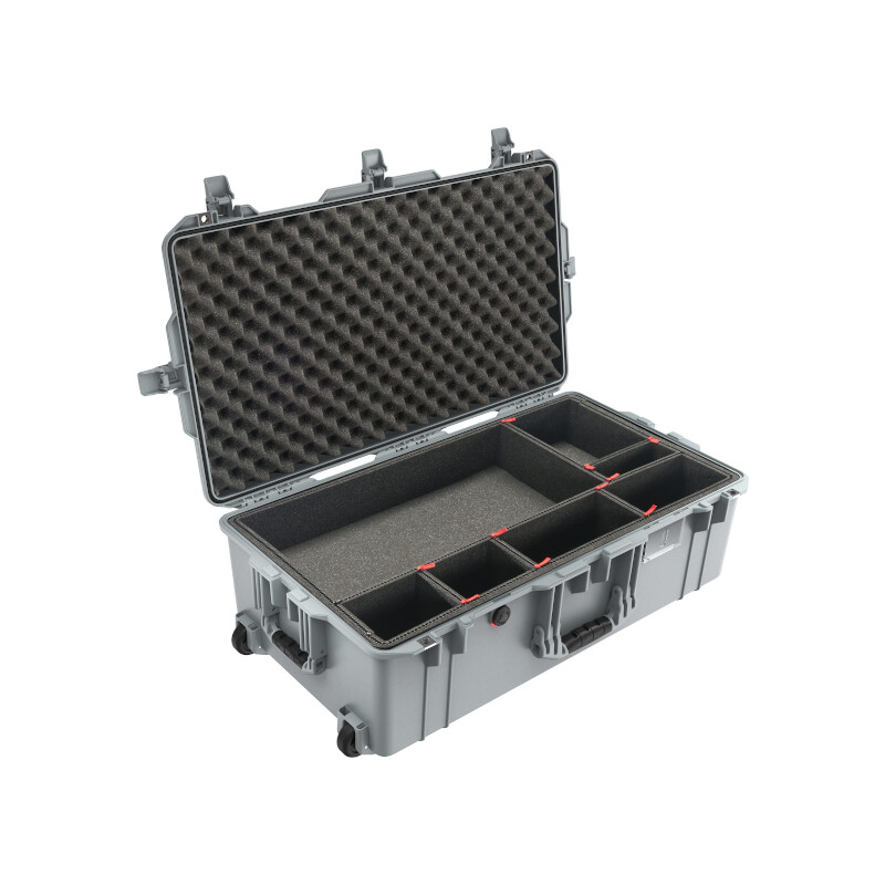 Wózek Peli Air 1615 z systemem TrekPak, srebrny
