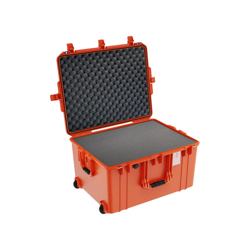 Peli Air 1637 Trolley con schiuma, arancione