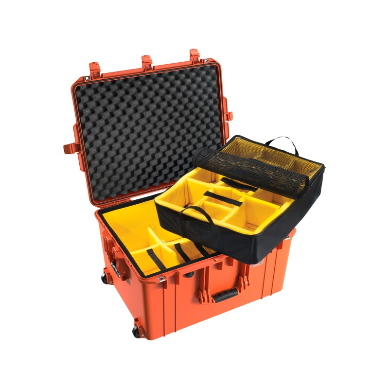 Peli Air 1637 Trolley med ruminddelingssystem, orange