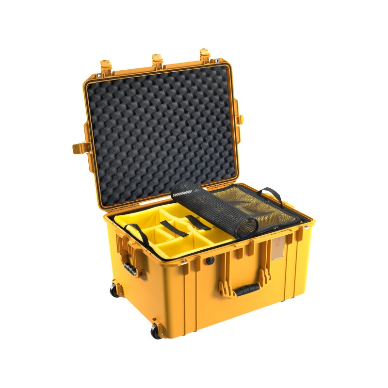 Peli Air 1637 Trolley avec système de compartimentation, jaune
