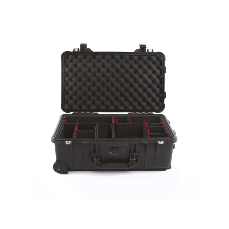 Peli Case 1510 Trolley mit TrekPak Einteilungssystem, schwarz