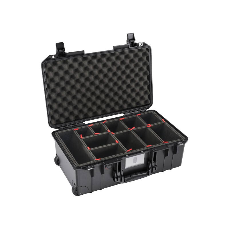 Peli Air 1535 trolley with TrekPak Divider System, Black