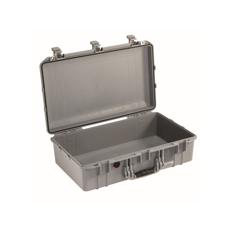 Peli Air 1555 zonder schuim, zilver