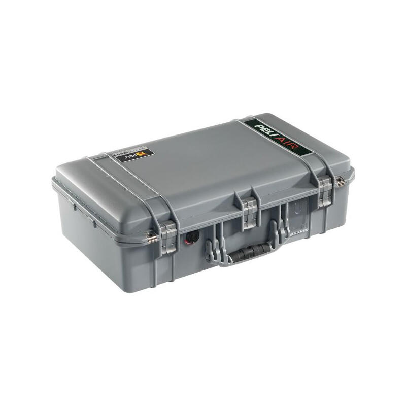 Peli Air 1555 zonder schuim, zilver