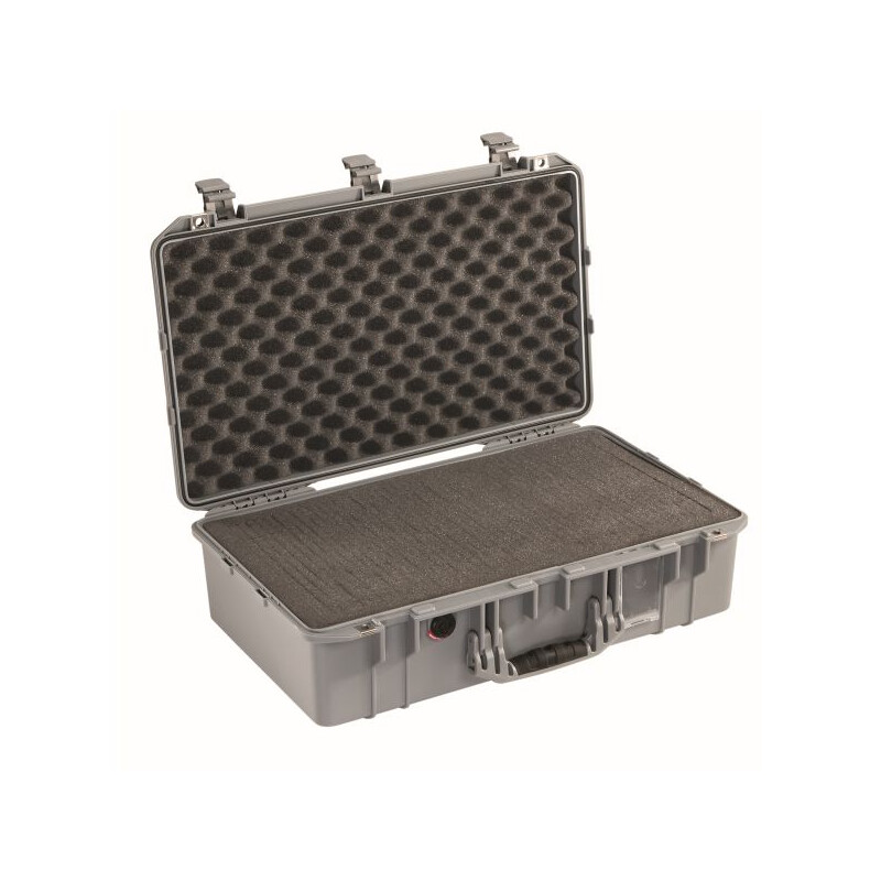 Peli Air 1555 avec mousse, argentée