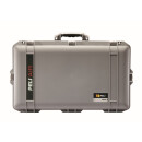 Peli Air 1605 met schuim, zilver