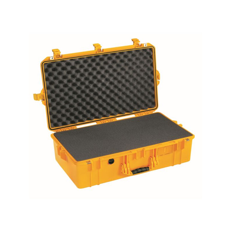 Peli Air 1605 met schuim, geel