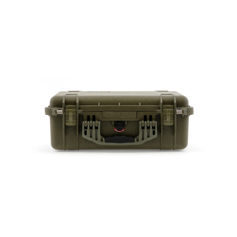 Peli koffer 1520 met schuim, olijf