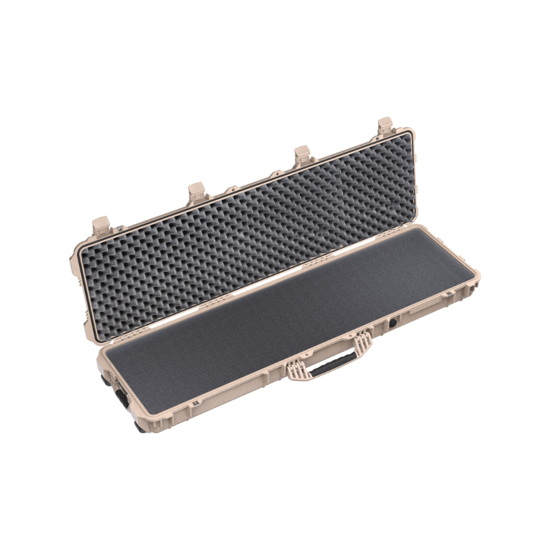 Peli Case 1750 con espuma, color tostado desierto (arena)