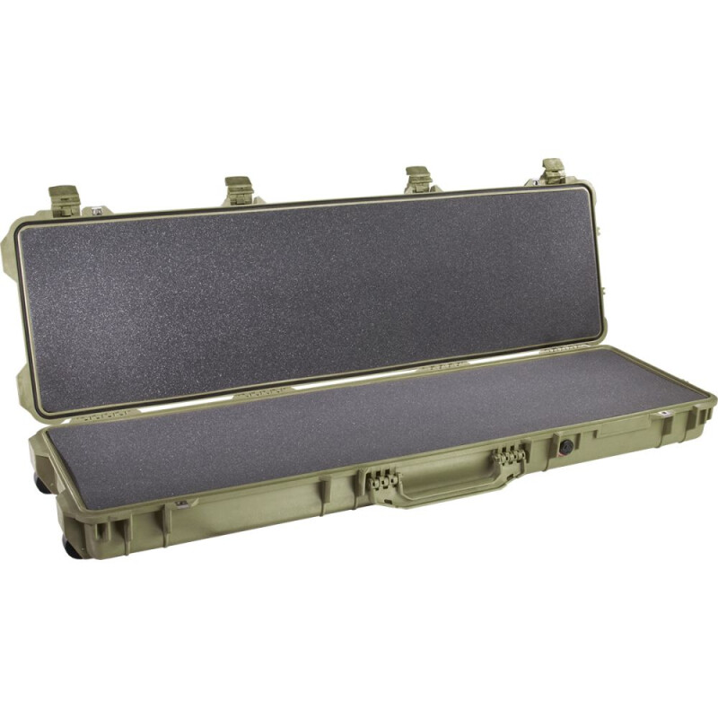 Peli Case 1750 med skum, oliven