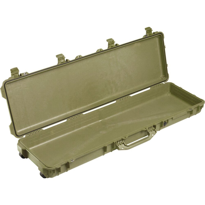 Peli Case 1750 zonder schuim, olijf