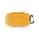Peli Micro Case 1015 gelb, schwarzer Einsatz