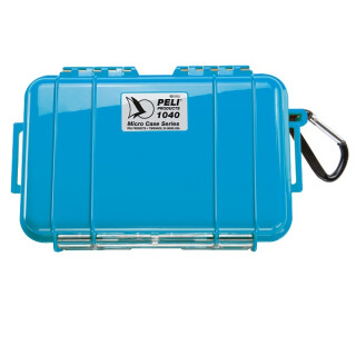 Peli Micro Case 1040 blue, black insert