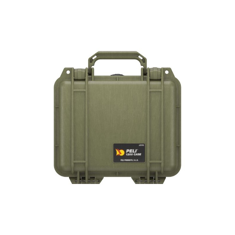 Peli Case 1200 zonder schuim, olijf