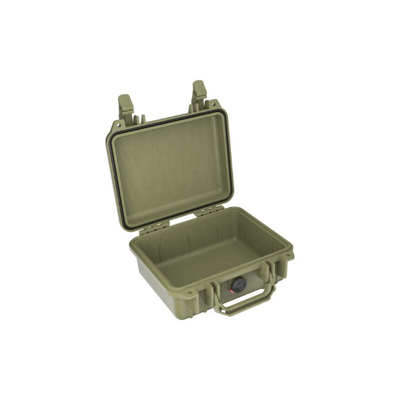 Peli Case 1200 zonder schuim, olijf