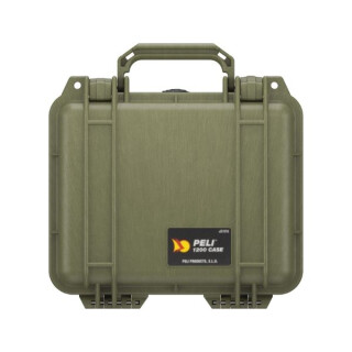 Peli Case 1200 zonder schuim, olijf
