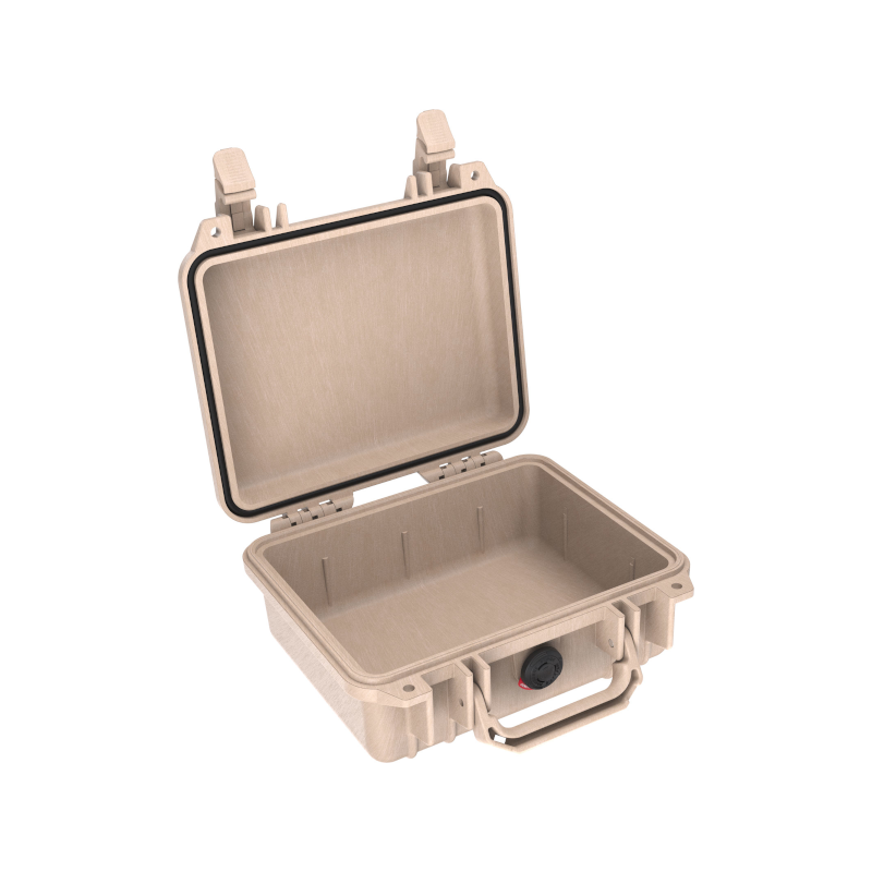 Peli Case 1200 sin espuma, bronceado desierto (arena)